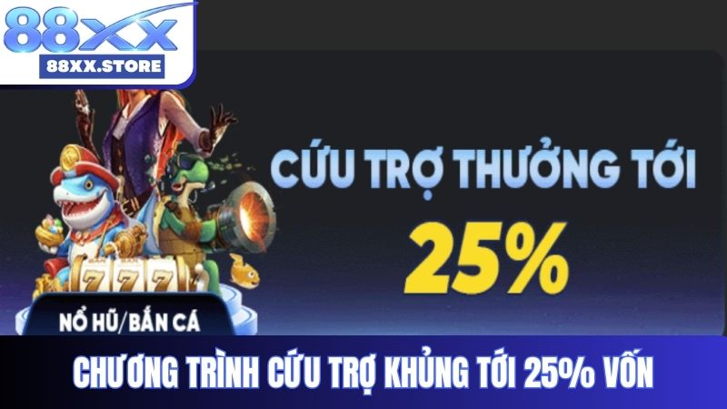 Chương trình cứu trợ khủng tới 25% vốn