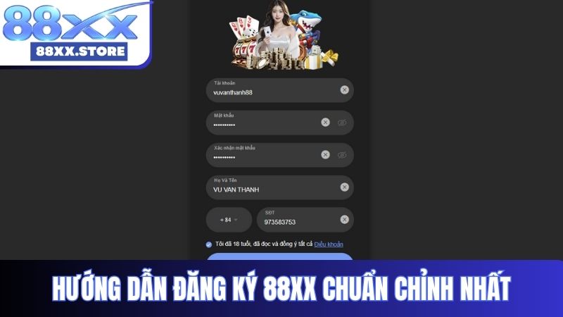 Hướng dẫn đăng ký 88XX chuẩn chỉnh nhất